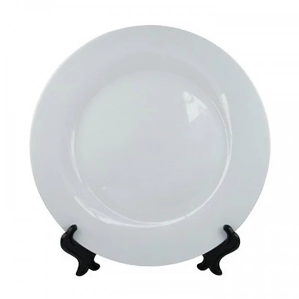 Тарелка для сублимации белая