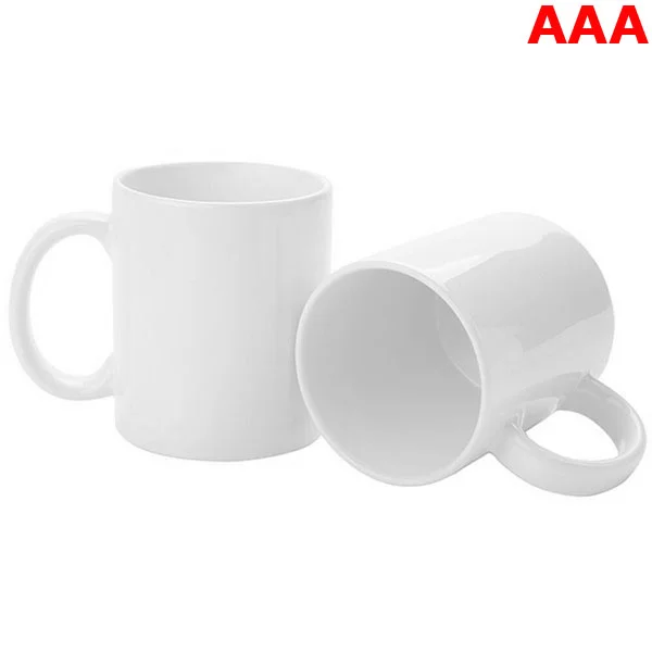 Кружка белая для сублимации 330мл Премиум Глянцевая